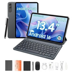 Blackview Oscal Pad 200 Set 6GB/256GB Gris 13,4 pouces IPS 120Hz 16MP 8300mAh