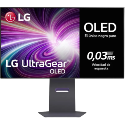 LG 32GS95UV-B Noir 32 pouces 4K OLED 3ms FreeSync incurvé Écran