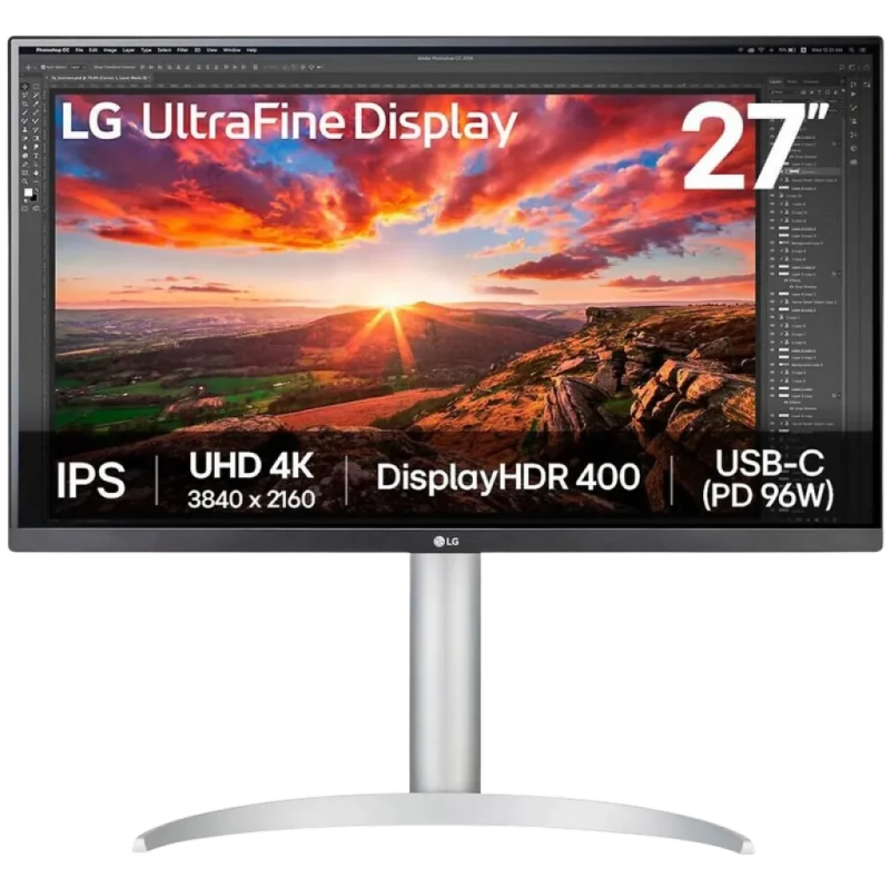 LG 27UP850K-W 27 pouces 4K IPS 60Hz 5ms FreeSync HDR Écran