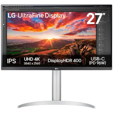 LG 27UP850K-W 27 pouces 4K IPS 60Hz 5ms FreeSync HDR Écran