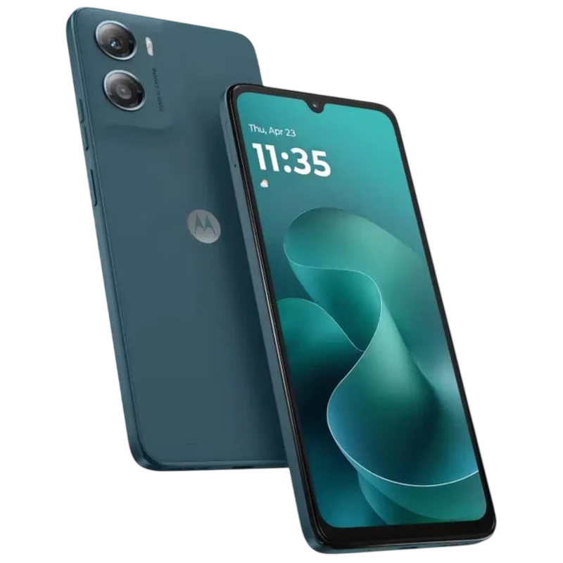 Motorola Moto G06 4GB/128GB Bleu Tapestry 6,88 pouces LCD 120Hz 50MP 5200mAh NFC