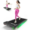 Akluer P03B avec télécommande 6,4km/h 2,5HP 150kg écran LED Tapis de course pliable