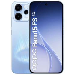 OPPO Reno15 FS 5G 8GB/512GB Aurora Bleu 6,57 pouces AMOLED 120Hz 50MP 6500mAh 80W NFC