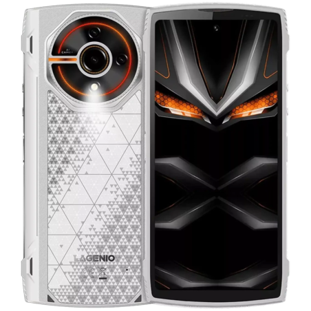 Lagenio Panther 2 4GB/128GB Blanc Rugged IP68/IP69K 6,7 pouces 120Hz 16MP 5150mAh 18W NFC