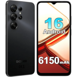 Doogee Note 56X 4G 3GB/64GB Noir 6,56 pouces IPS 90Hz 8MP 6150mAh NFC