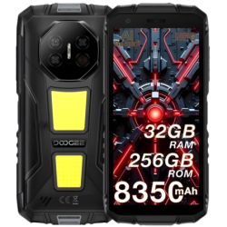 Doogee Fire 3 Max 4G 8GB/256GB Gris avec vision nocturne 5,45 pouces IPS 48MP 8350mAh 18W NFC