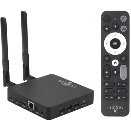 Ugoos AM9 Pro 4GB/64GB Android 14 4K Dolby Vision HDR10+ WiFi 6 Bluetooth 5.3 S905X5-J Gigabit TV Box