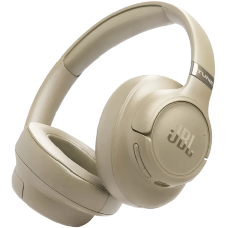 JBL Tune 780NC Beige Arceau ANC Bluetooth 6.0 76h Multipoint Casque sans fil