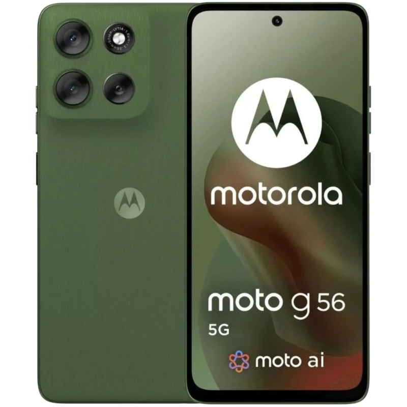 Motorola Moto G56 5G 8GB/256GB Vert Drill 6,72 pouces LCD 120Hz 50MP 5200mAh 30W NFC