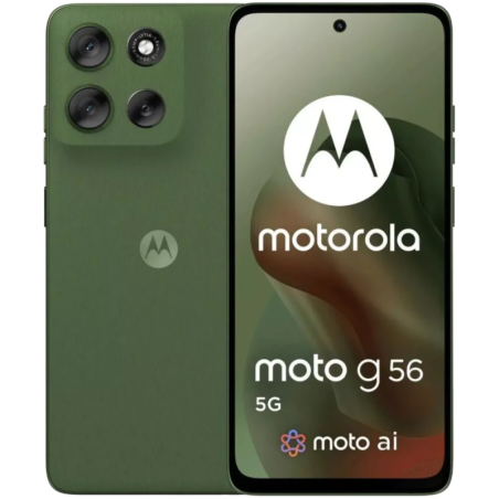 Motorola Moto G56 5G 8GB/256GB Vert Drill 6,72 pouces LCD 120Hz 50MP 5200mAh 30W NFC