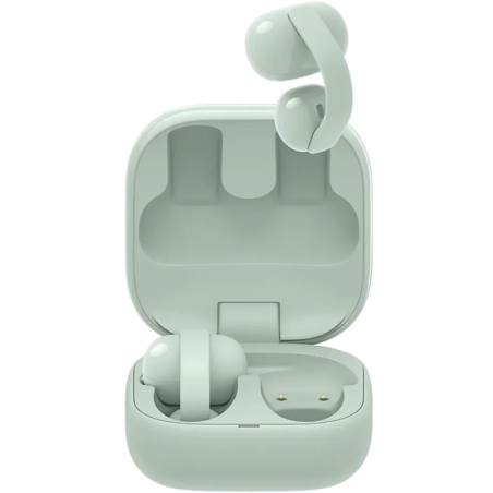 Sony LinkBuds Clip WF-LC900 Open-Ear Vert TWS Bluetooth 5.3 37h IPX4 Multipoint Écouteurs sans fil