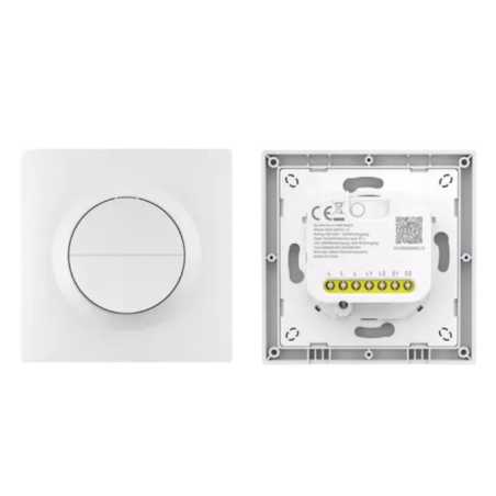 SONOFF Orb-ZBW2L Double canal Zigbee compatible avec Alexa Interrupteur mural connecté