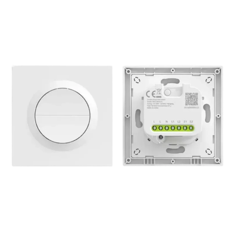 SONOFF Orb-ZBW2 Double canal Zigbee compatible avec Alexa et Google Interrupteur mural connecté