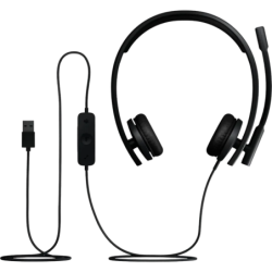Logitech H570e Stereo MS USB-A avec micro Casque