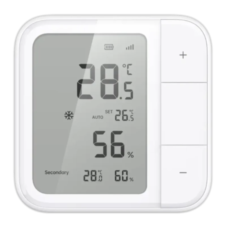 Aqara W100 avec écran LCD de 3,4 pouces Zigbee Matter Capteur climatique