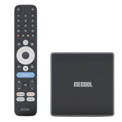 MECOOL MEon1 GTV 4K WiFi 6 Netflix, Prime Video et Disney+ GoogleTV - Android TV