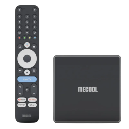 MECOOL MEon1 GTV 4K WiFi 6 Netflix, Prime Video et Disney+ GoogleTV - Android TV