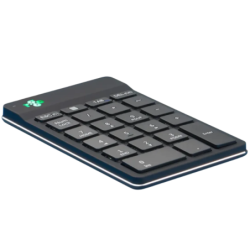 R-Go Tools Numpad Break compact sans fil Bluetooth avec indicateur de pause Clavier numérique