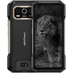 Ulefone Armor 27T Plus 12GB/256GB Noir Rugged avec caméra thermique IP68/IP69K 6,78 pouces IPS 120Hz 64MP 33W NFC