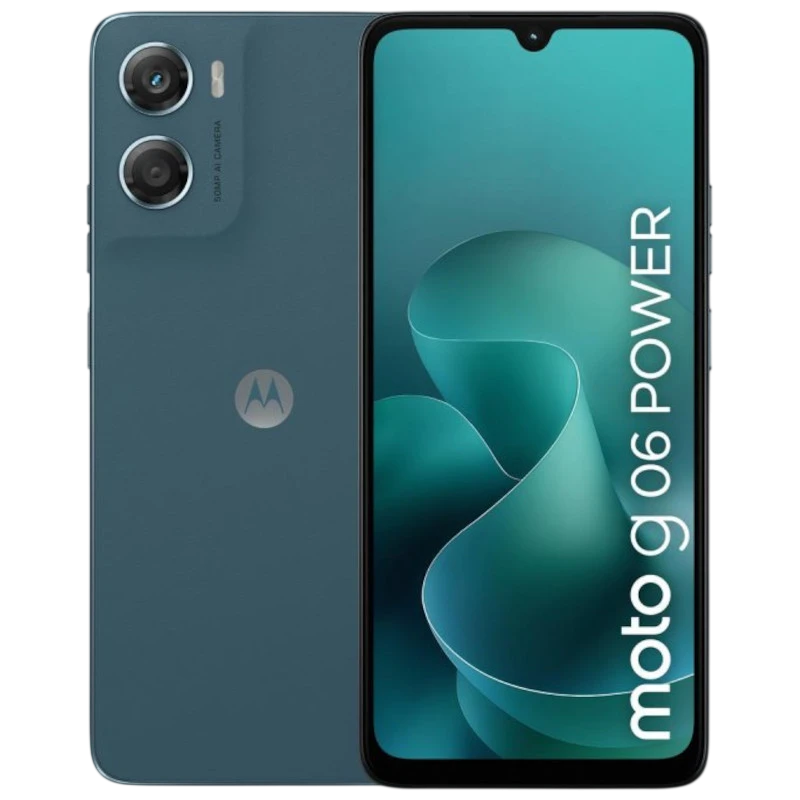 Motorola Moto G06 Power 4GB/256GB Bleu 6,88 pouces LCD 120Hz 50MP 7000mAh 18W NFC
