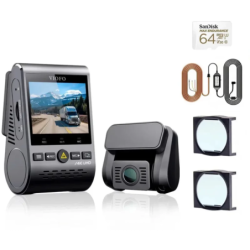 VIOFO A129 Pro Duo 4K UHD double avec WiFi et GPS arrière Full HD vision nocturne Dashcam