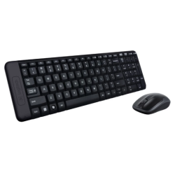 Logitech MK220 Clavier à membrane sans fil + souris