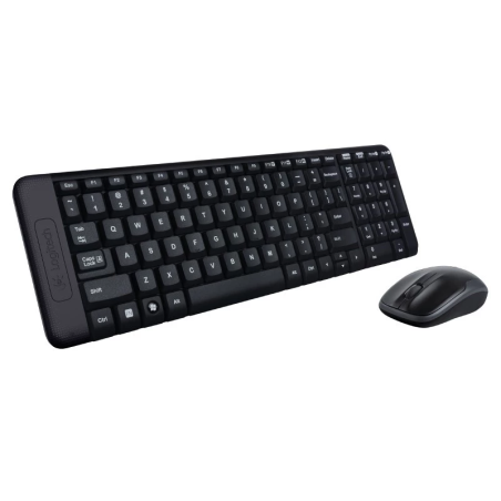 Logitech MK220 Clavier à membrane sans fil + souris
