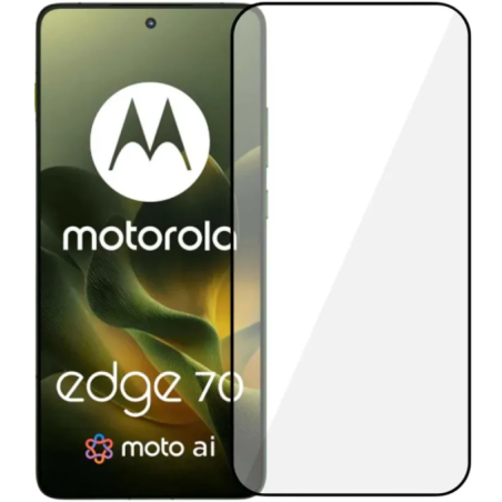 Protecteur d'écran en verre trempé Motorola Edge 70 Full Screen 3D