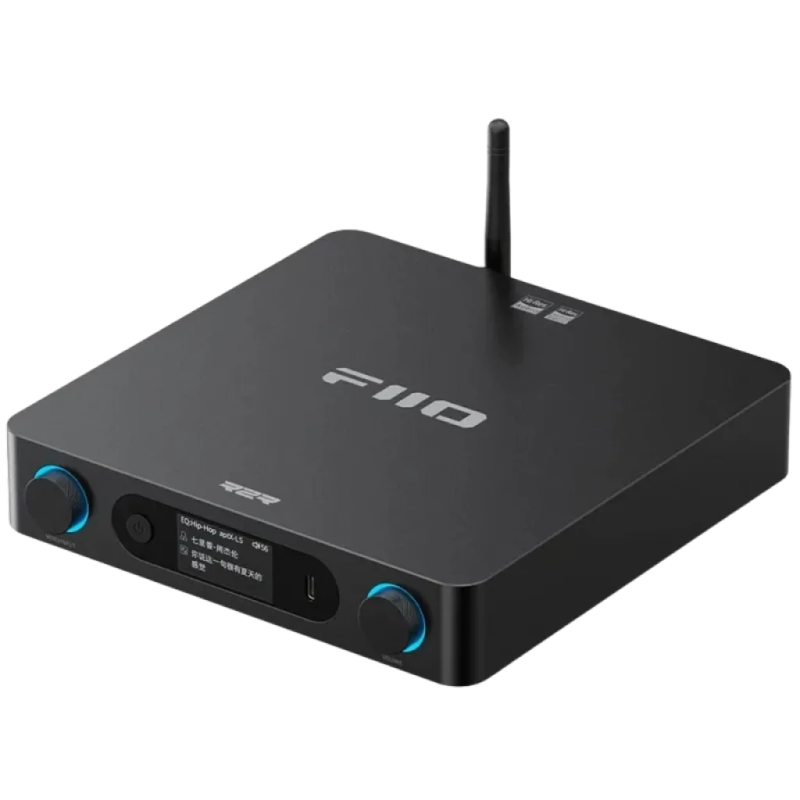 FiiO BR15 R2R Bluetooth Hi-Res avec DAC 24-bit aptX 1,47 pouces Récepteur audio