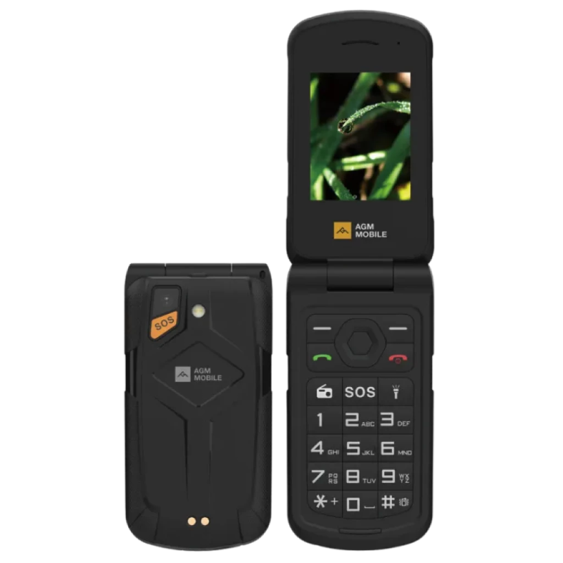 AGM M10 4G Rugged 2,4 pouces 1200mAh Téléphone basique