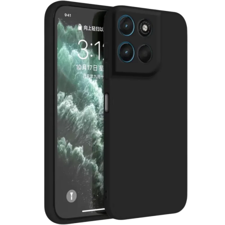 Coque Motorola G57 Power  Square Liquid Premium Noir