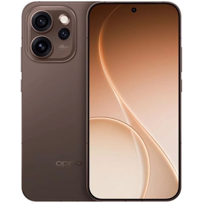 Oppo Reno15 Pro 5G 12 Go/512 Go Marron 6,32 pouces AMOLED 120 Hz