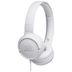 JBL Tune 500 Blanc Arceau avec micro Casque