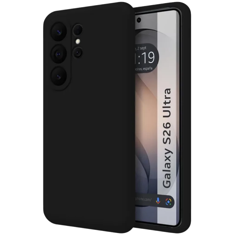 Coque Samsung Galaxy S26 Ultra 5G Square Liquid Premium Noir
