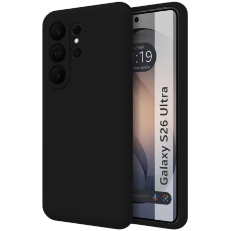 Coque Samsung Galaxy S26 Ultra 5G Square Liquid Premium Noir