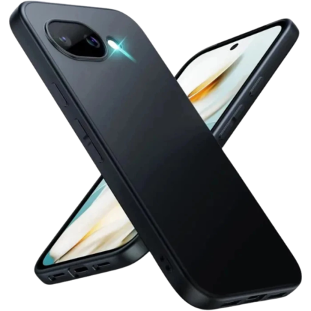 Coque Google Pixel 10a Square Liquid Premium Noir