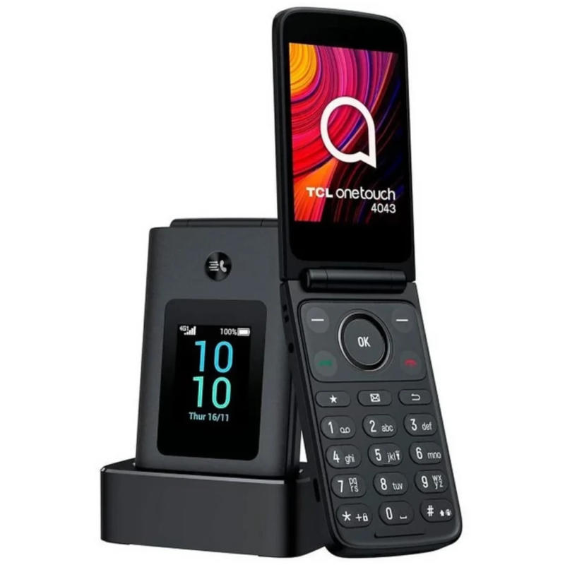 TCL OneTouch 4043D 4G 3,2 pouces pour seniors Téléphone basique
