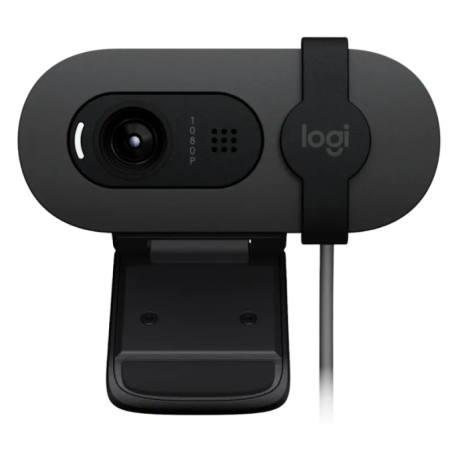 Logitech Brio 105 Full HD 1080p USB avec micro omnidirectionnel 2MP Webcam