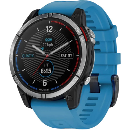 Garmin quatix 7 Standard Edition 1,3 pouces AMOLED GPS NFC 14 jours 5ATM Montre nautique connectée