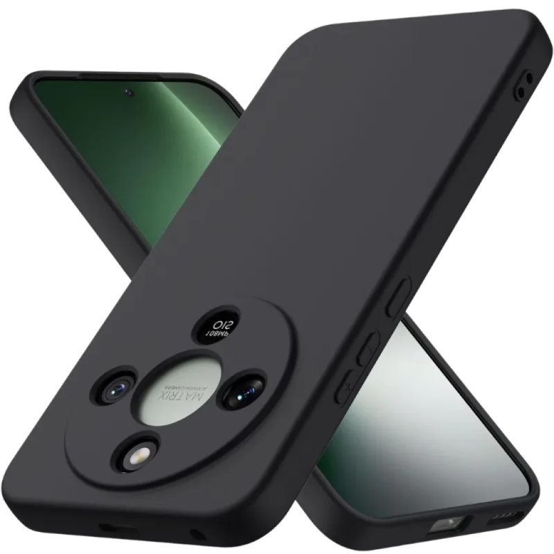 Coque Honor Magic8 Lite  5G Square Liquid Premium Noir
