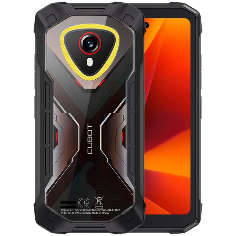 Cubot KingKong Mini 4 6GB/128GB Noir/Gris Rugged IP68/IP69K 4,7 pouces IPS 90Hz 48MP 4700mAh NFC