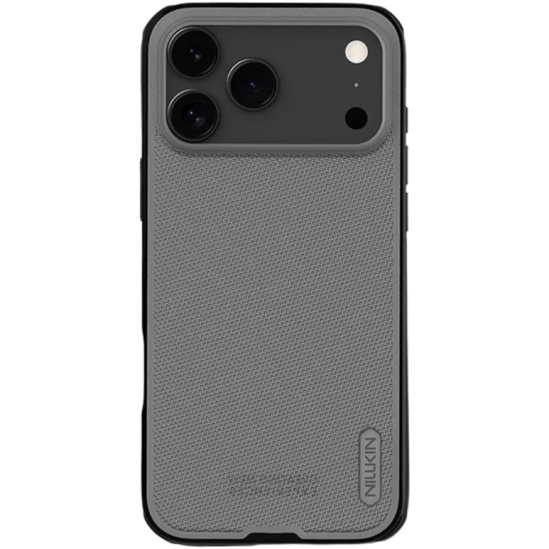 Nillkin Étui Super Frosted Shield Pro iPhone 17 Pro / iPhone 18 Pro Titanium Grey