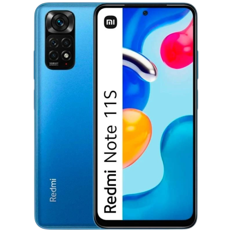 Xiaomi Redmi Note 11s 6GB/128GB Bleu 6,43 pouces AMOLED 90Hz 108MP 5000mAh 33W