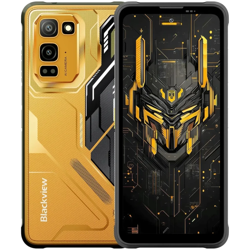 Blackview Fort 5 4G 12GB/256GB Jaune IP68/IP69K 6,78 pouces IPS 120Hz 108MP 5000mAh 33W NFC