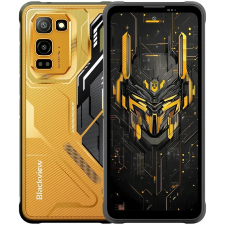 Blackview Fort 5 4G 12GB/256GB Jaune IP68/IP69K 6,78 pouces IPS 120Hz 108MP 5000mAh 33W NFC