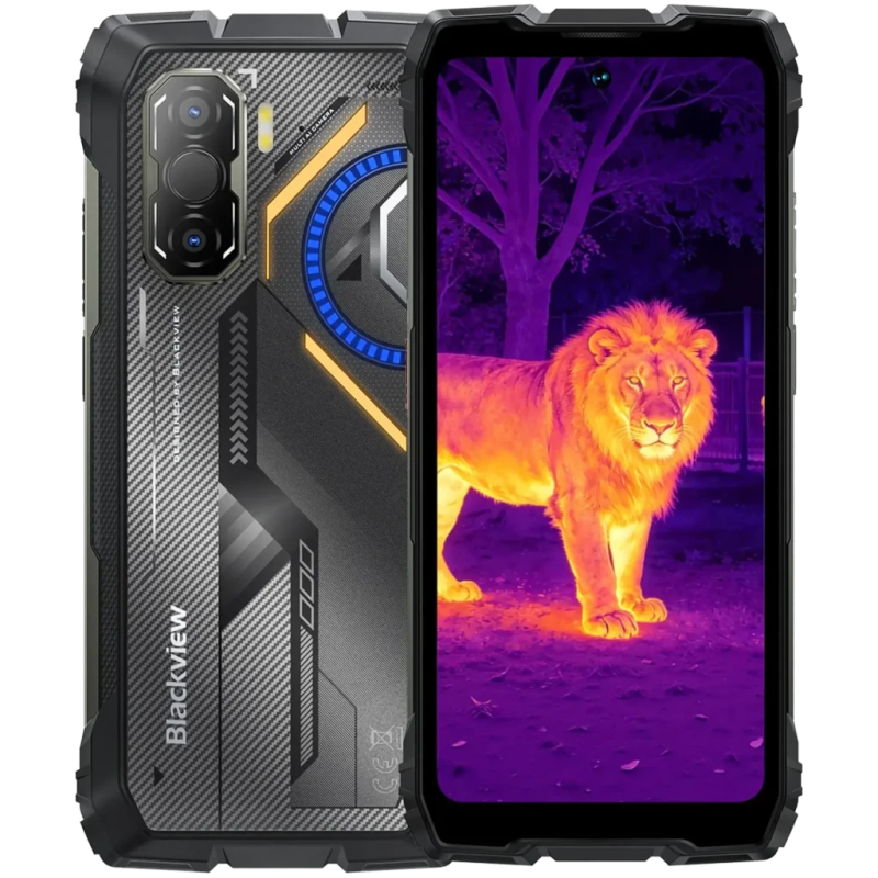 Blackview Rock 3 4G 8GB/256GB Noir IP68 6,78 pouces IPS 120Hz 108MP 10000mAh 27W NFC