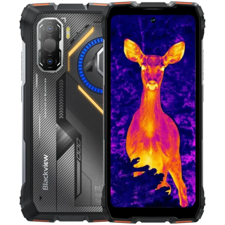 Blackview Rock 3 4G 8GB/256GB Orange 6,78 pouces IPS 120Hz 108MP 10000mAh 27W NFC
