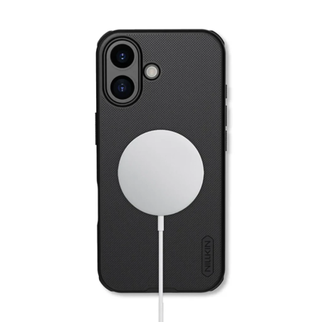 Nillkin Étui Super Frosted Shield Pro Magnetic pour iPhone 17 Pro / iPhone 18 Pro Noir