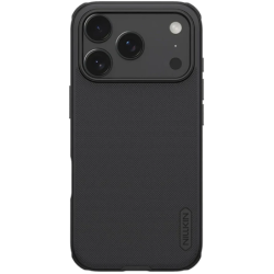 Nillkin Étui Super Frosted Shield Pro Magnetic pour iPhone 17 Pro Max / iPhone 18 Pro Max Noir
