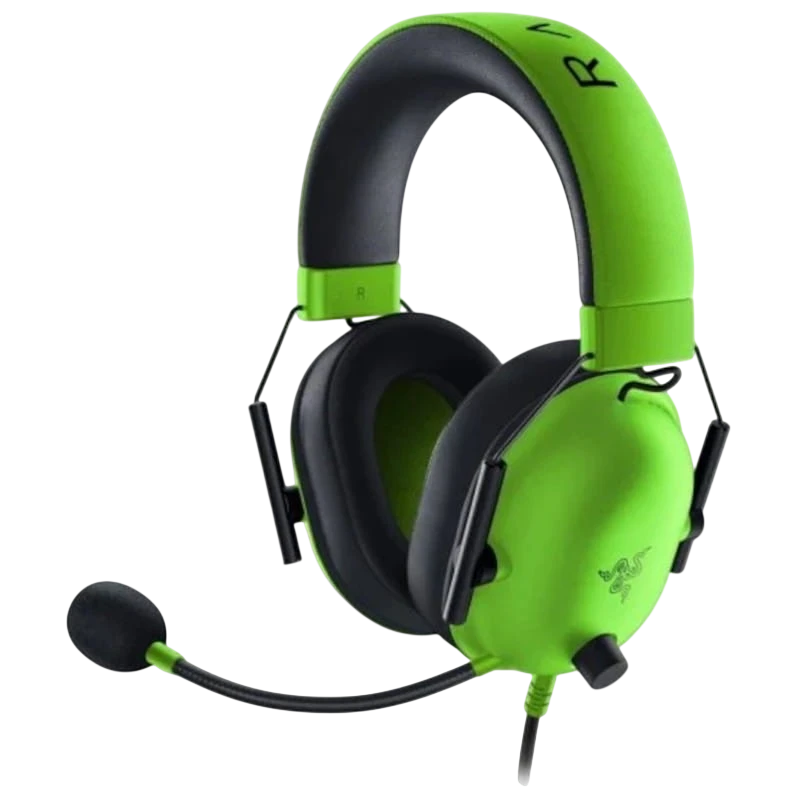 Razer BlackShark V2 X Vert avec micro Écouteurs gaming